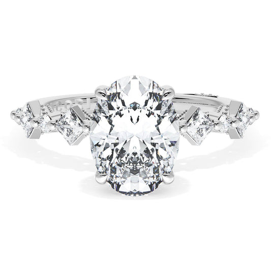 Oval Solitaire Engagement Ring