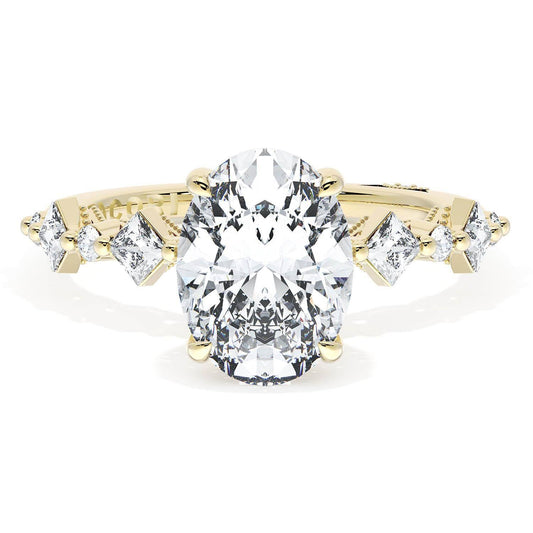 Oval Solitaire Engagement Ring