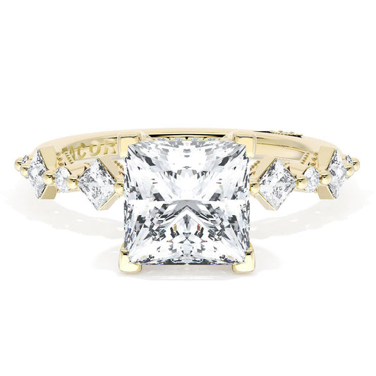 Princess Solitaire Engagement Ring