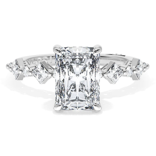 Radiant Solitaire Engagement Ring