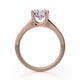 MICHAEL M 18k Rose Gold Engagement Ring R461-2-18R