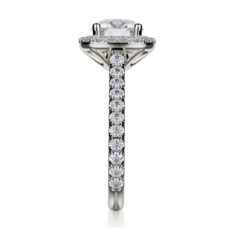 MICHAEL M Platinum Engagement Ring R539-1-5-PT