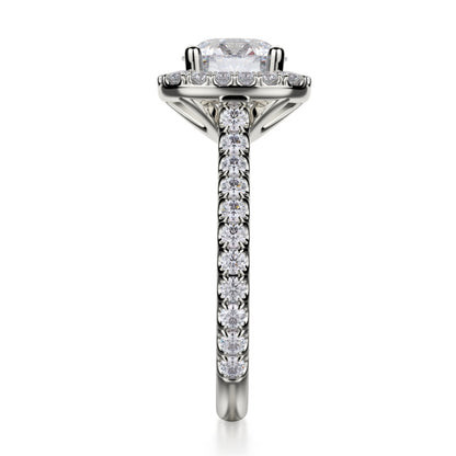 MICHAEL M Platinum Engagement Ring R539-1-5-PT