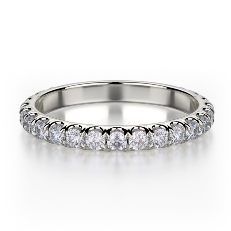 MICHAEL M Platinum Wedding Band R320B-PT