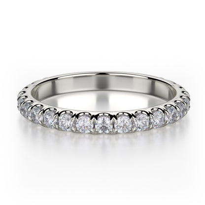 MICHAEL M Platinum Wedding Band R320B-PT