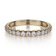 MICHAEL M 18k Yellow Gold Wedding Band R320B-18Y