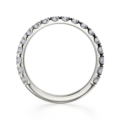 MICHAEL M Platinum Wedding Band R440B-PT