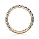 MICHAEL M 18k Yellow Gold Wedding Band R440LB-18Y