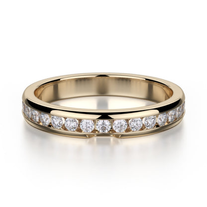 MICHAEL M 18k Yellow Gold Wedding Band R461-B1-18Y