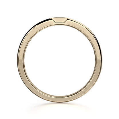 MICHAEL M 18k Yellow Gold Wedding Band R461-B1-18Y