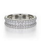 MICHAEL M Platinum Wedding Band R396B-PT