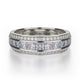 MICHAEL M Platinum Wedding Band R401B-PT