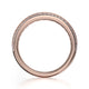 MICHAEL M 18k Rose Gold Wedding Band R401B-18R