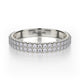MICHAEL M Platinum Wedding Band R483B-PT