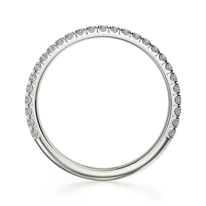MICHAEL M Platinum Wedding Band R483B-PT