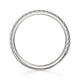 MICHAEL M 18k White Gold Wedding Band R483B-18W