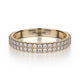 MICHAEL M 18k Yellow Gold Wedding Band R483B-18Y