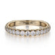 MICHAEL M 18k Yellow Gold Wedding Band R655SB-18Y