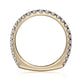 MICHAEL M 18k Yellow Gold Wedding Band R655SB-18Y