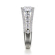 MICHAEL M 18k White Gold Engagement Ring R306S-1-5-18W