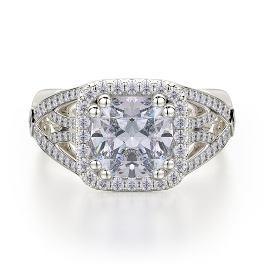 MICHAEL M Platinum Engagement Ring R657-2-PT