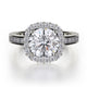 MICHAEL M Platinum Engagement Ring R673-1-5-PT