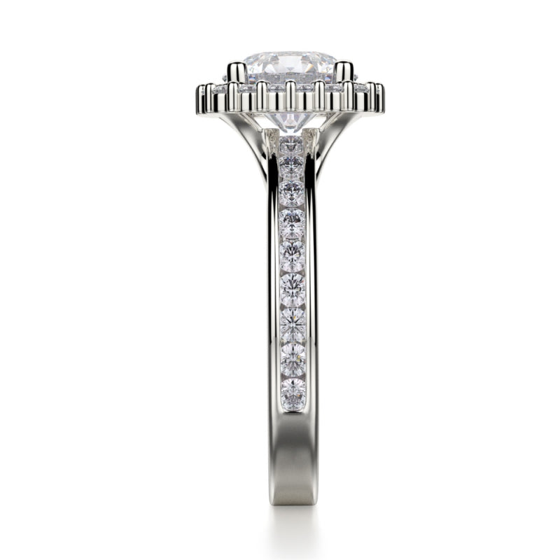 MICHAEL M Platinum Engagement Ring R673-1-5-PT