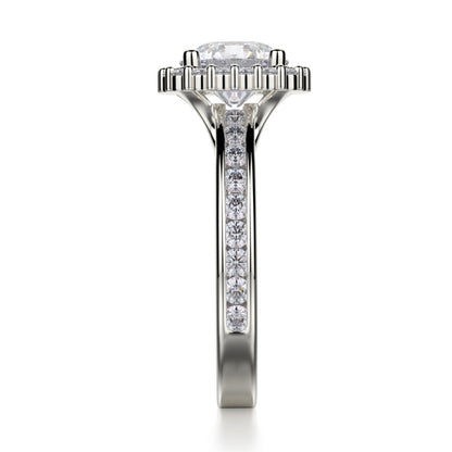 MICHAEL M Platinum Engagement Ring R673-1-5-PT