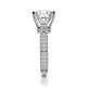 MICHAEL M 18k White Gold Engagement Ring R674-2-18W