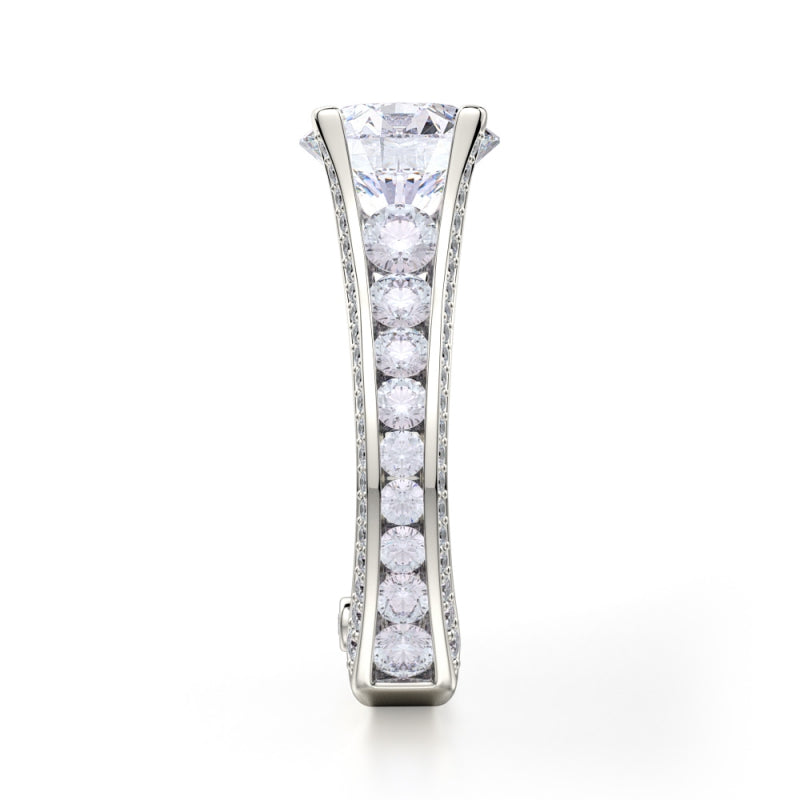 MICHAEL M Platinum Engagement Ring R675-2-PT