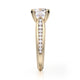 MICHAEL M 18k Yellow Gold Engagement Ring R684-1-5-18Y