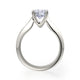 MICHAEL M 18k White Gold Engagement Ring R686-1-18W