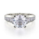 MICHAEL M Platinum Engagement Ring R687-2-PT