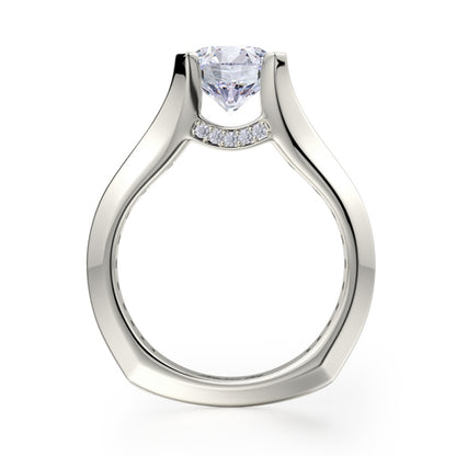 MICHAEL M Platinum Engagement Ring R687-2-PT