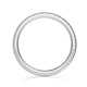 MICHAEL M 18k White Gold Wedding Band R396BS-18W