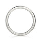 MICHAEL M 18k White Gold Wedding Band R461SB-18W