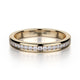 MICHAEL M 18k Yellow Gold Wedding Band R461SB-18Y