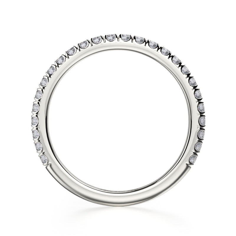 MICHAEL M Platinum Wedding Band R490B-PT