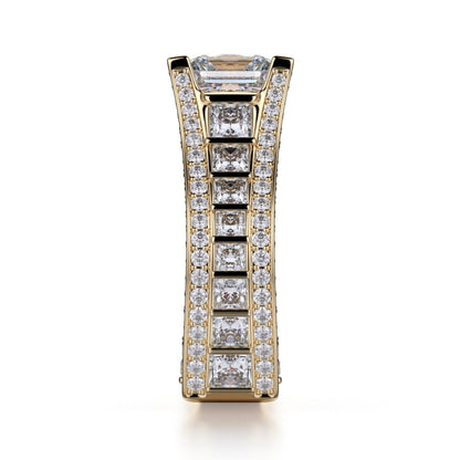 MICHAEL M 18k Yellow Gold Engagement Ring R424-2-18Y