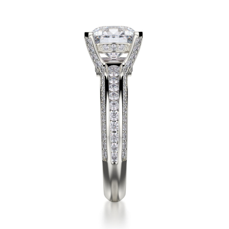 MICHAEL M Platinum Engagement Ring R457-2-PT