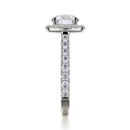 MICHAEL M Platinum Engagement Ring R614-2-PT
