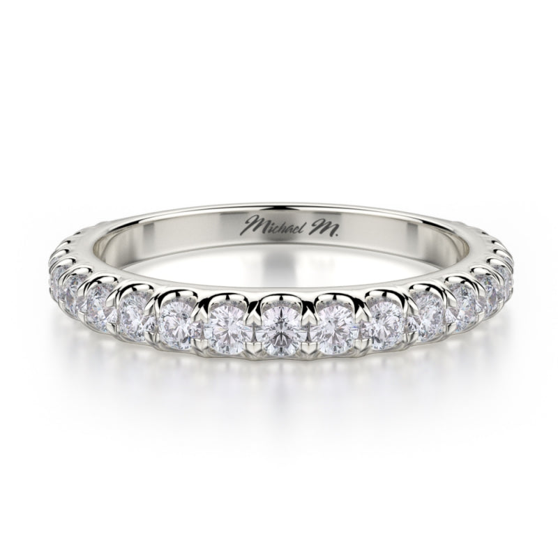 MICHAEL M Platinum Wedding Band R693B-PT