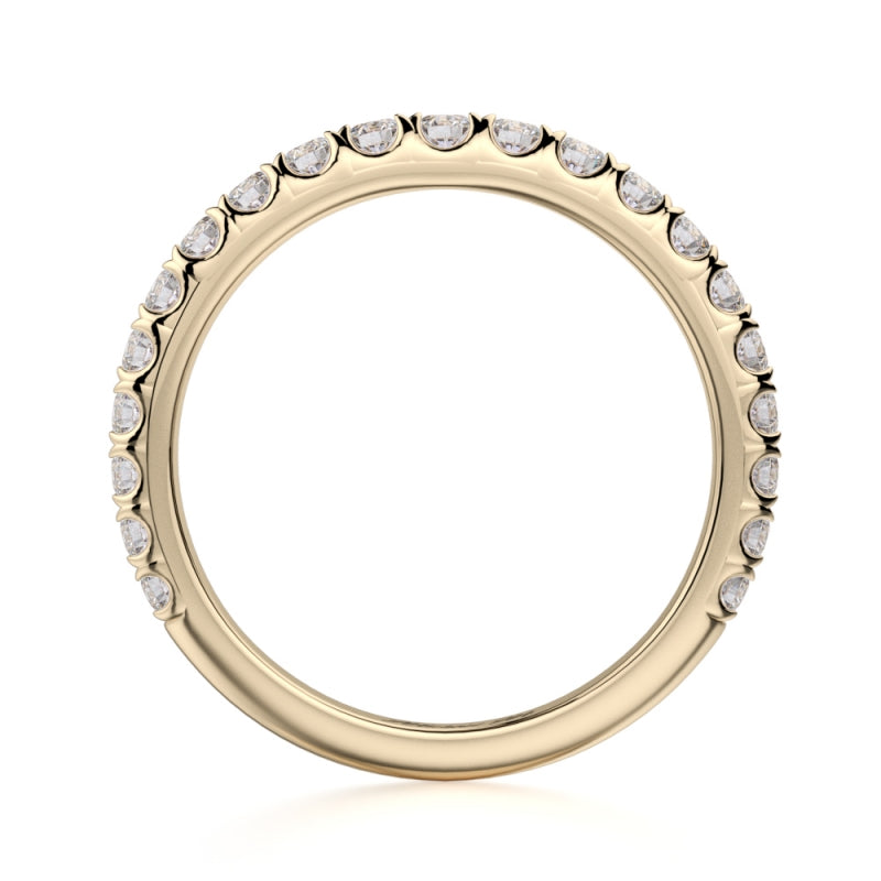 MICHAEL M 18k Yellow Gold Wedding Band R693B-18Y