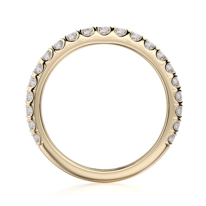 MICHAEL M 18k Yellow Gold Wedding Band R693B-18Y