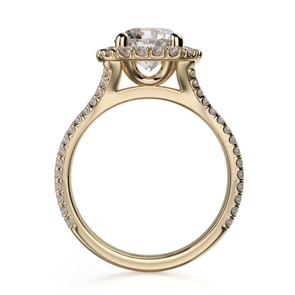 MICHAEL M 18k Yellow Gold Engagement Ring R688-1-18Y