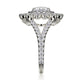 MICHAEL M 18k White Gold Engagement Ring R692-2-18W