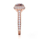 MICHAEL M 18k Rose Gold Engagement Ring R700-2-18R