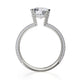 MICHAEL M 18k White Gold Engagement Ring R702-2-18W
