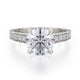 MICHAEL M 18k White Gold Engagement Ring R703-2-18W