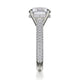 MICHAEL M Platinum Engagement Ring R707-3-PT